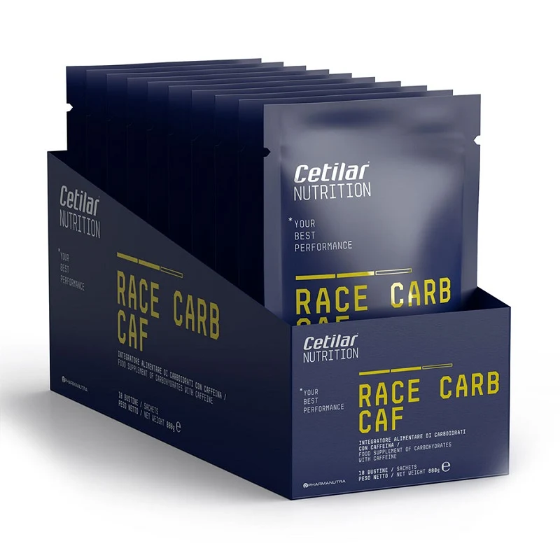 Race Carb Caf 10 x 80g - Cetilar Nutrition