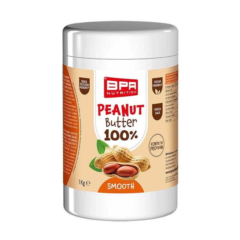 Peanut Butter 100% Smooth 1000g