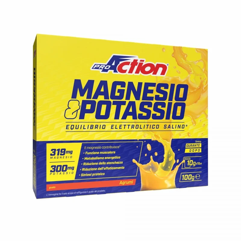 Magnesio e Potassio Mg+K 10 x 10g