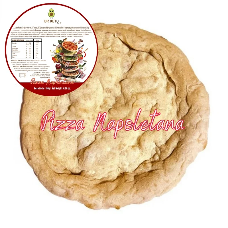 Base pizza chetogenica La Napoletana 190g