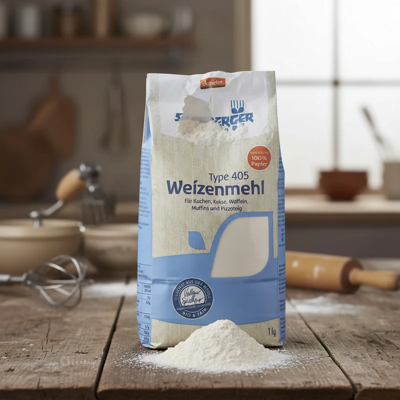 Spielberger Bio Weizenmehl 405, demeter (1000g)