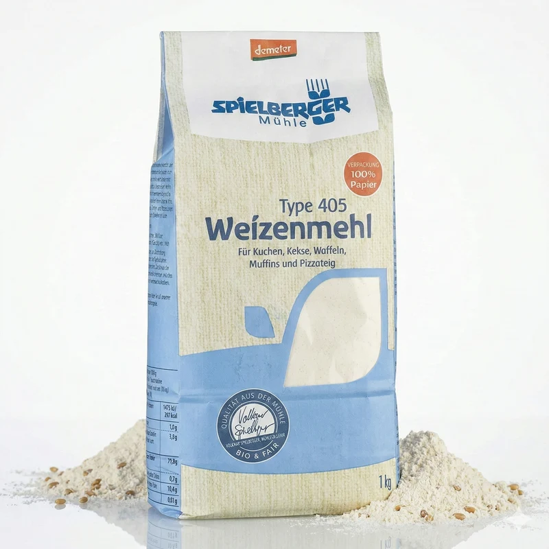 Spielberger Bio Weizenmehl 405, demeter (1000g)