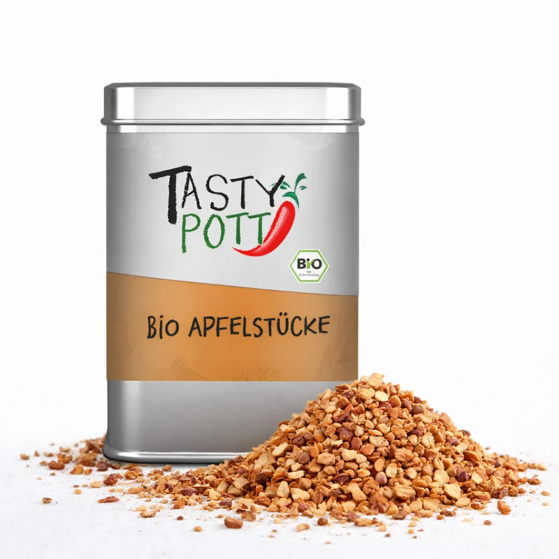 Tasty Pott Bio Apfelstücke (3mm) 60g