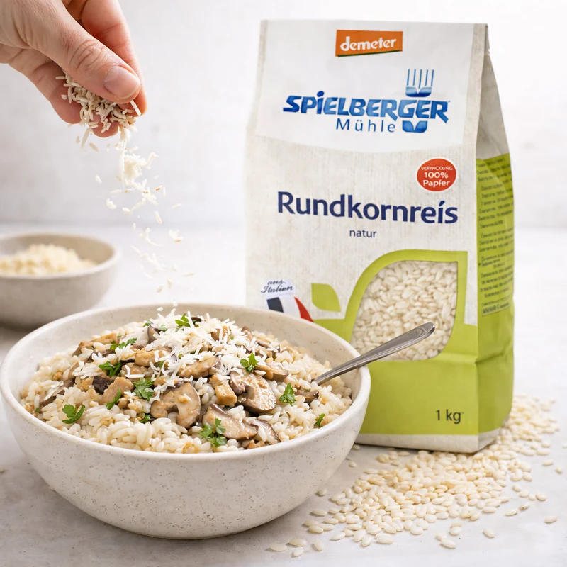Spielberger Bio Rundkornreis, 1000g