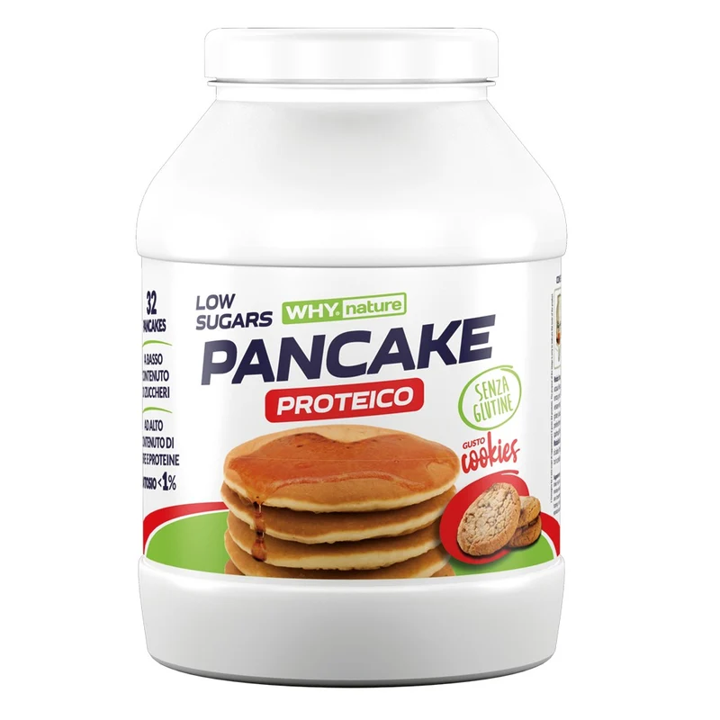 Low Sugars Pancake Proteico Senza Glutine 800g
