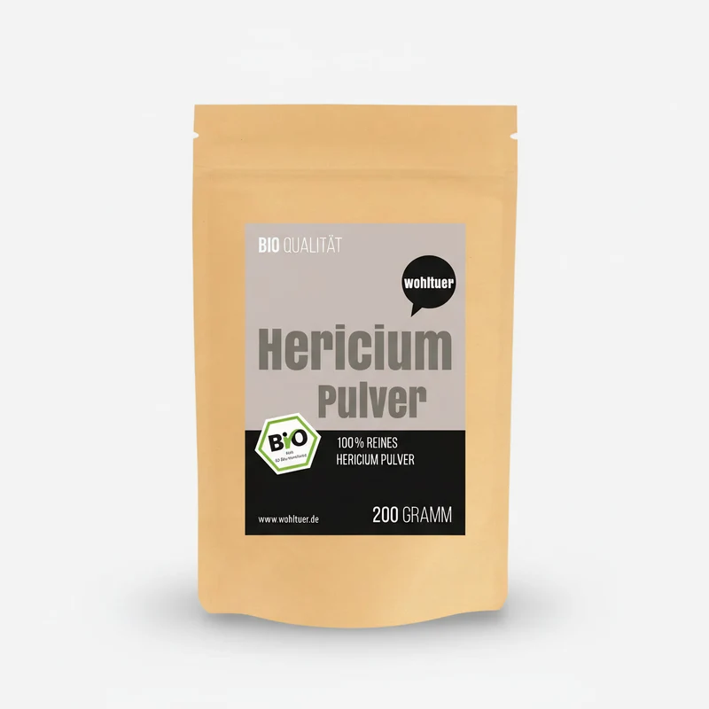 Wohltuer Bio Hericium Pulver Vitalpilz - 200g