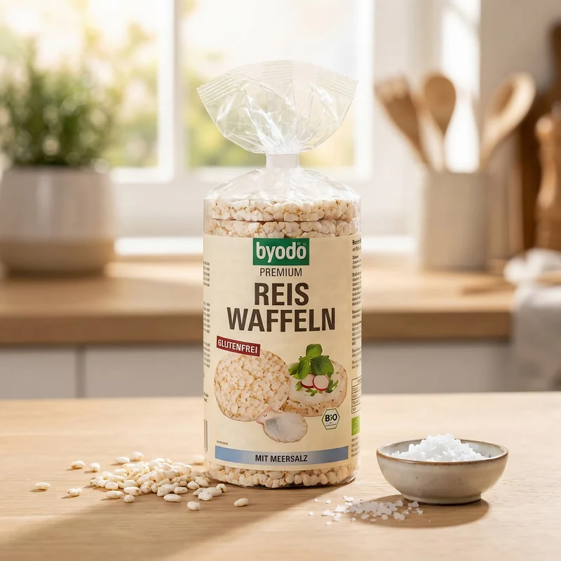 Byodo Reiswaffel Meersalz (100g)
