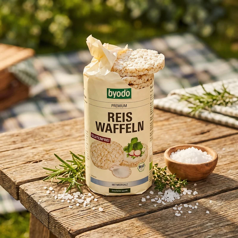 Byodo Reiswaffel Meersalz (100g)