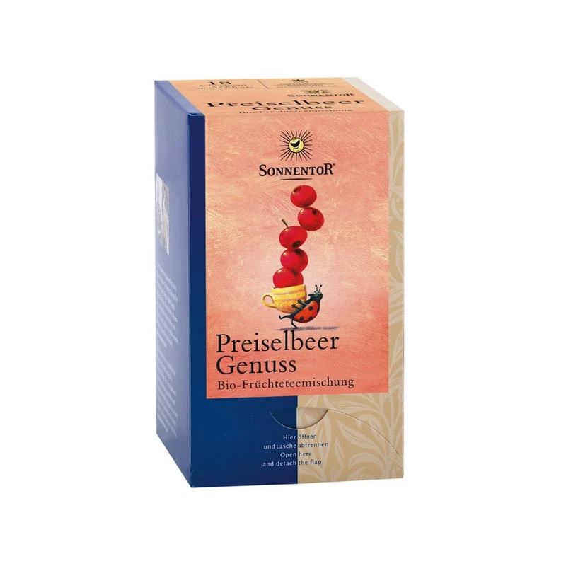 Sonnentor Bio Preiselbeer Genuss Früchtetee - 40g