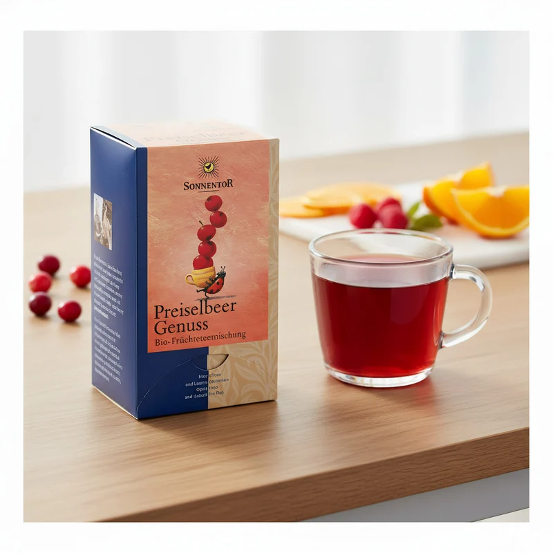 Sonnentor Bio Preiselbeer Genuss Früchtetee - 40g
