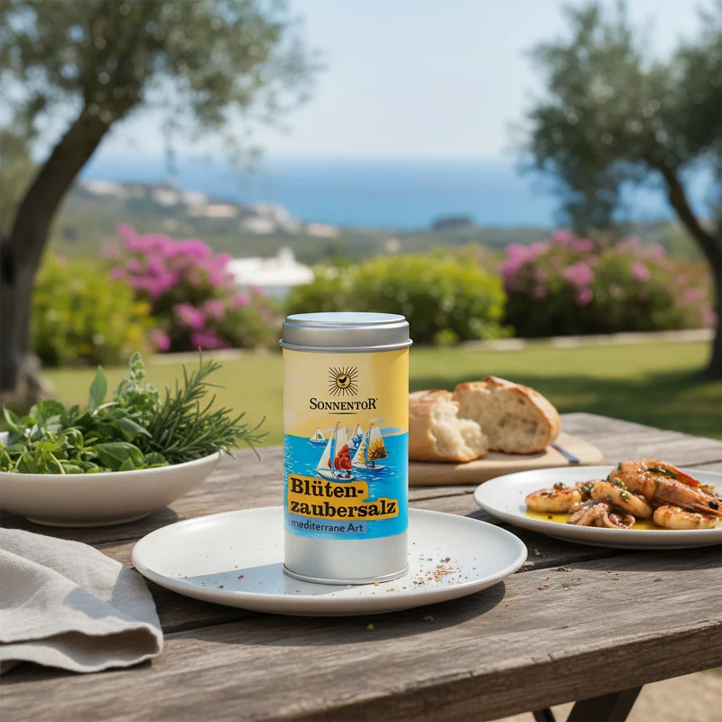 Sonnentor Bio Blütenzaubersalz mediterrane Art (90g)