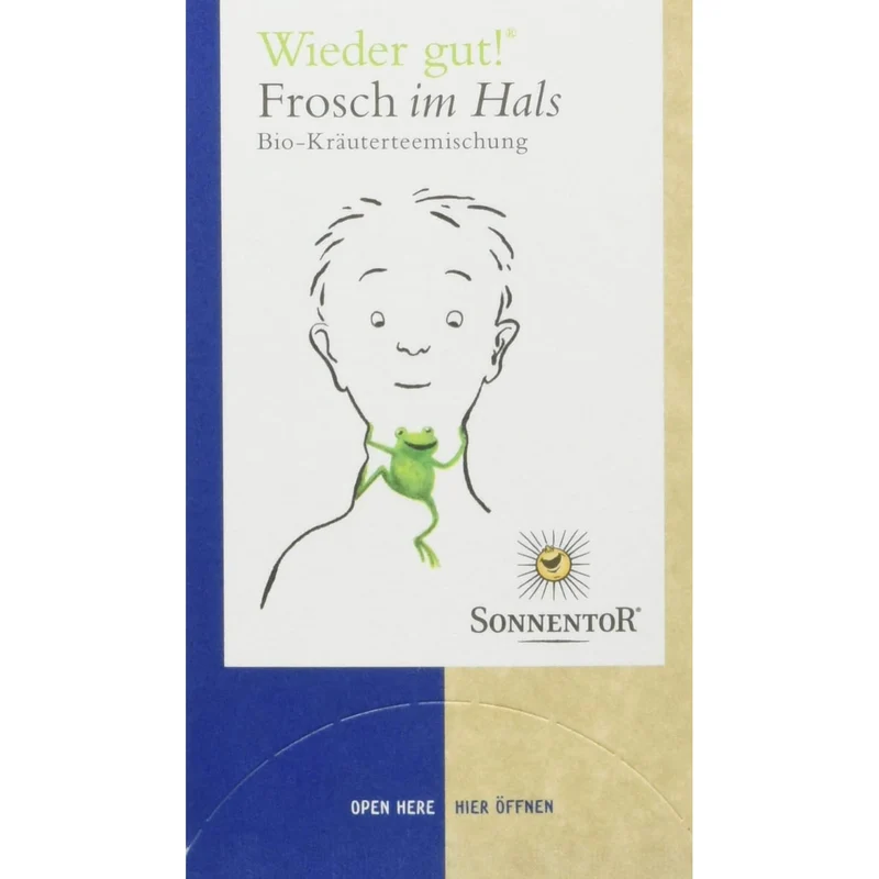 Sonnentor Frosch im Hals Bio-Kräutertee - 27g