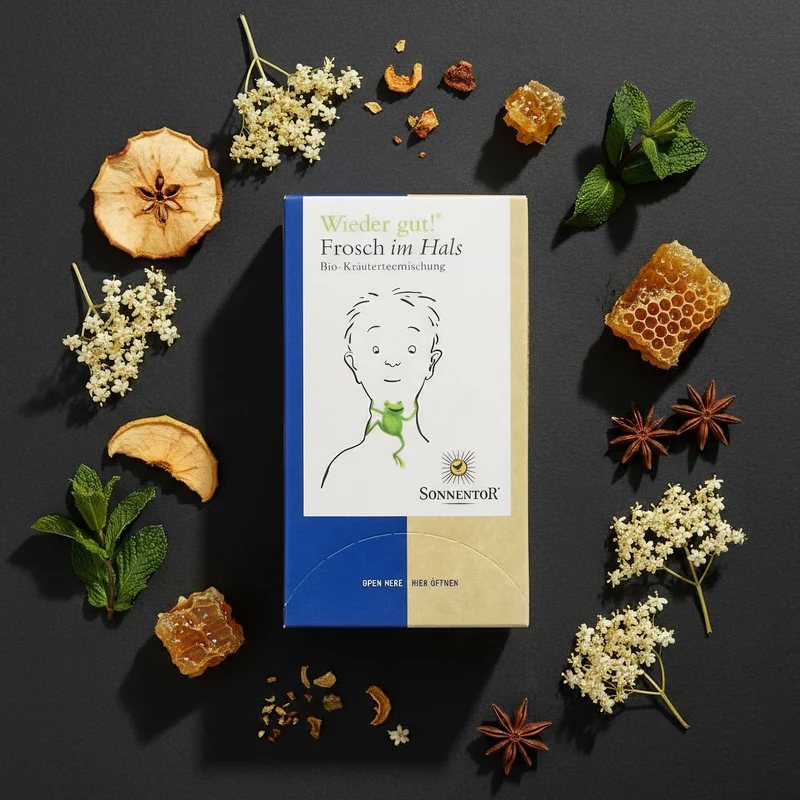 Sonnentor Frosch im Hals Bio-Kräutertee - 27g