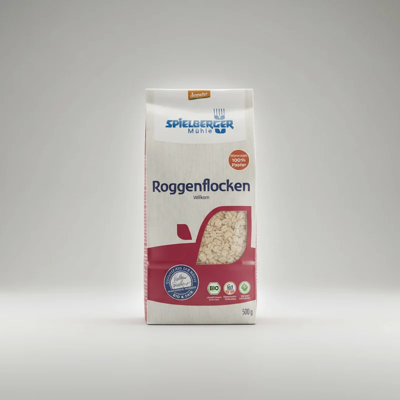 Spielberger Bio Roggenflocken, demeter (500g)