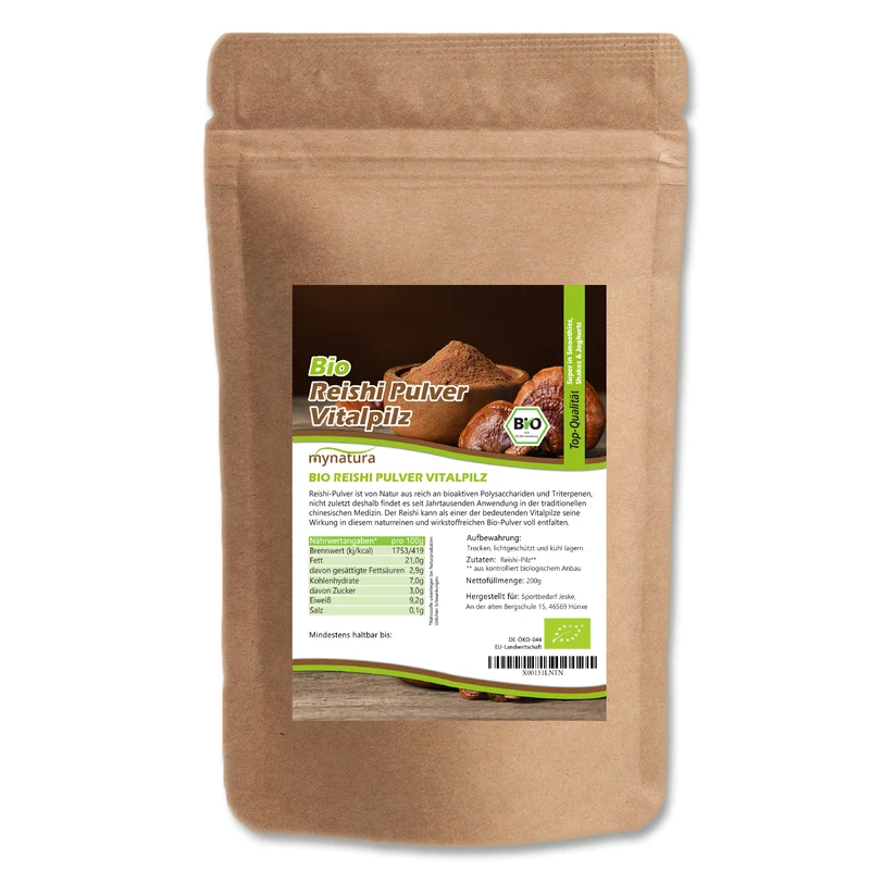 Mynatura Bio Reishi Pulver - 200g