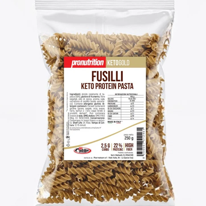 Fusilli Keto Protein Pasta 250g