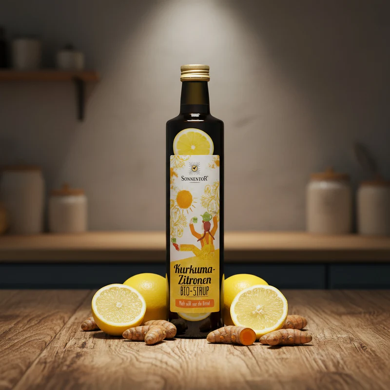 Sonnentor Bio Kurkuma-Zitronen Sirup (500ml)