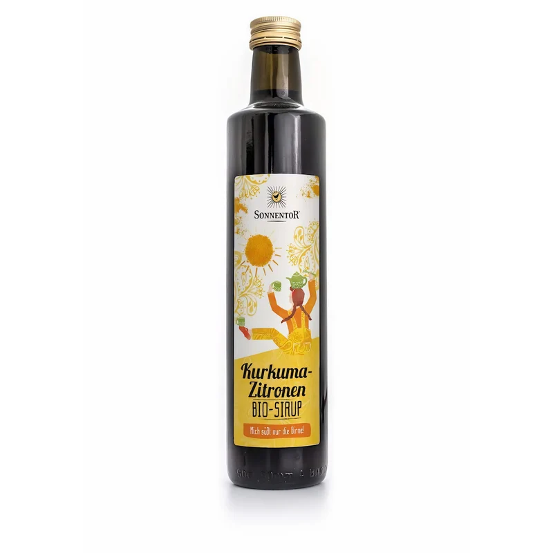 Sonnentor Bio Kurkuma-Zitronen Sirup (500ml)