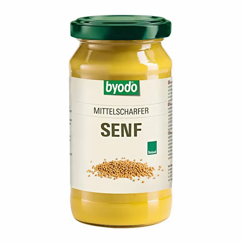 Byodo Bio Mittelscharfer Senf (200 g)