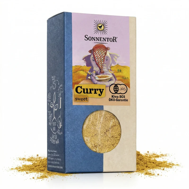 Sonnentor Bio Curry süß - 2x50g