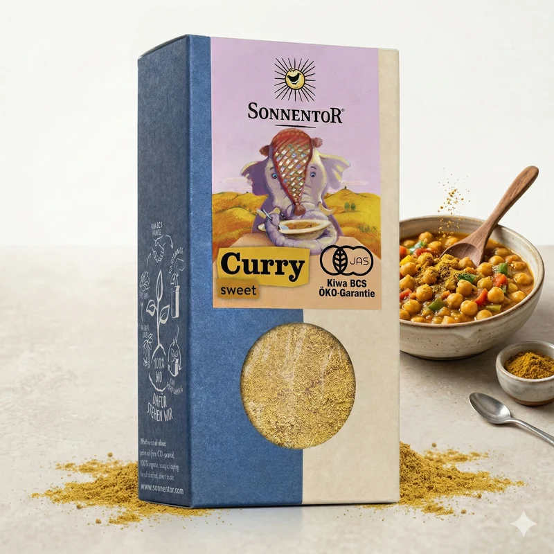 Sonnentor Bio Curry süß - 2x50g
