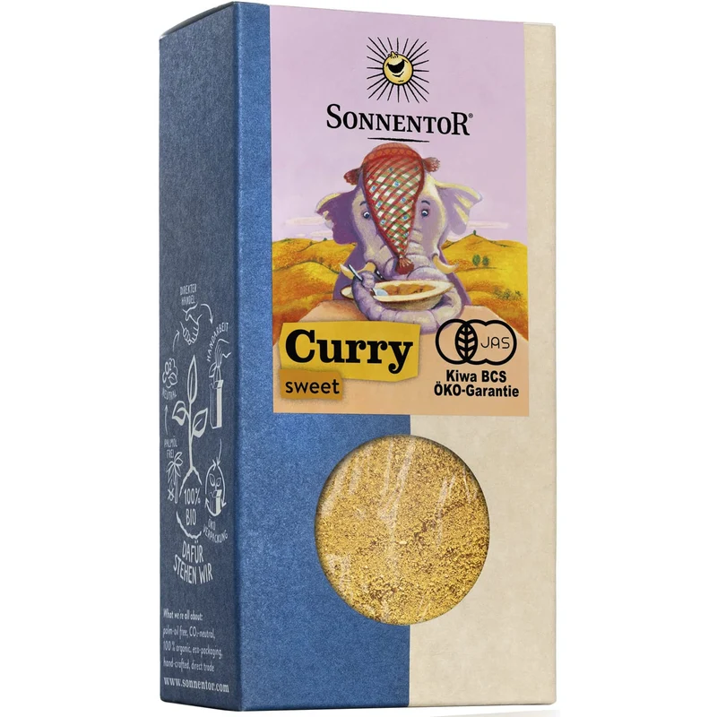 Sonnentor Bio Curry süß - 2x50g