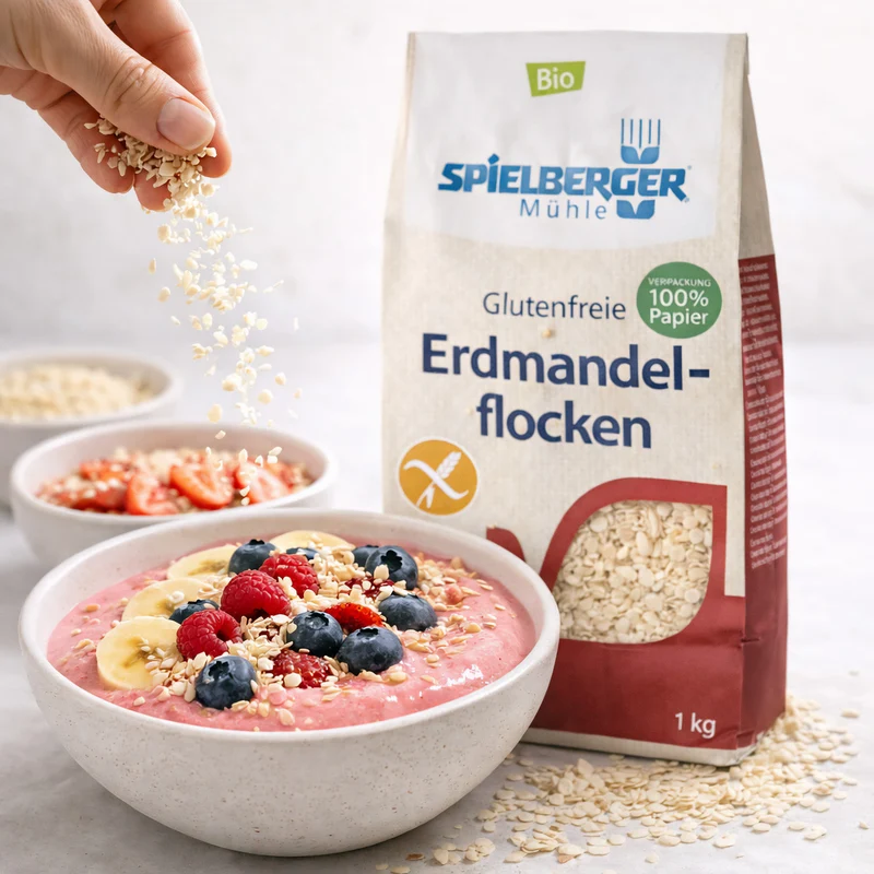 Spielberger Bio Glutenfreie Erdmandelflocken 250g