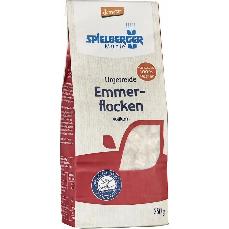 Spielberger Emmerflocken, demeter 250g