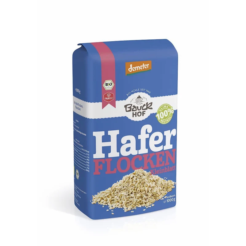 Bauckhof Bio Haferflocken Kleinblatt Demeter