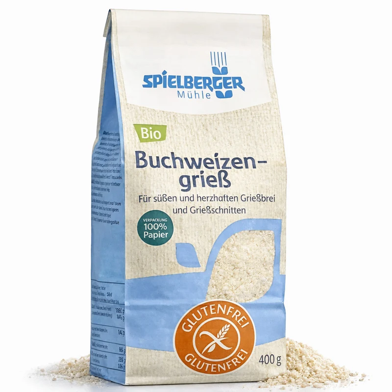 Spielberger Bio Glutenfreier Buchweizengrieß 400g
