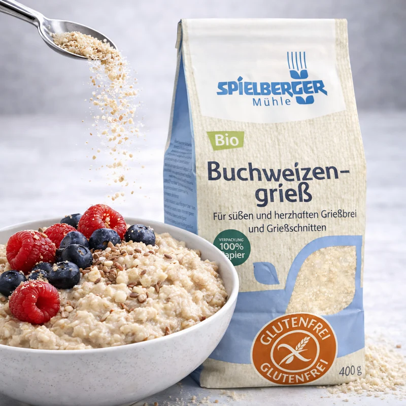 Spielberger Bio Glutenfreier Buchweizengrieß 400g