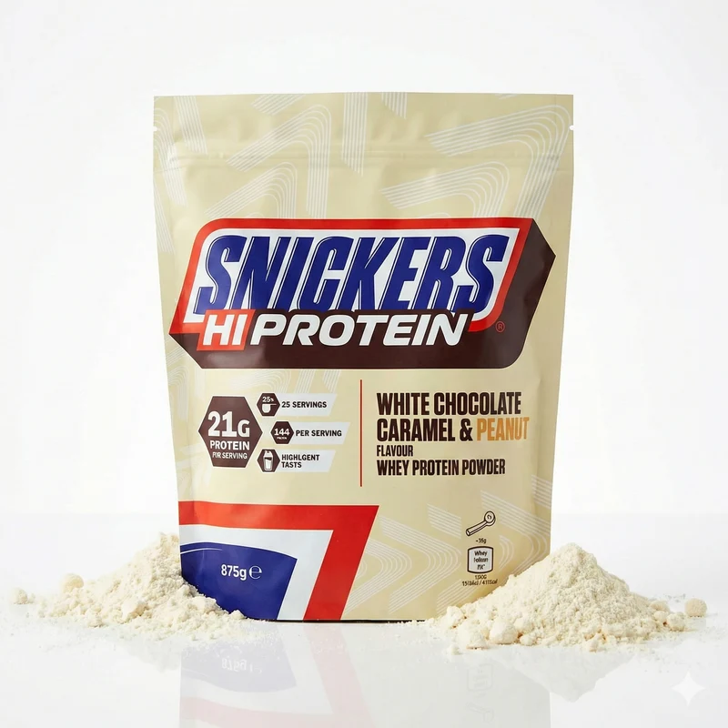 Snickers Hi-Protein White Chocolate Weisse Schoko (875g)