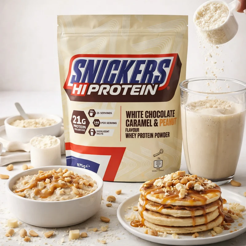 Snickers Hi-Protein White Chocolate Weisse Schoko (875g)