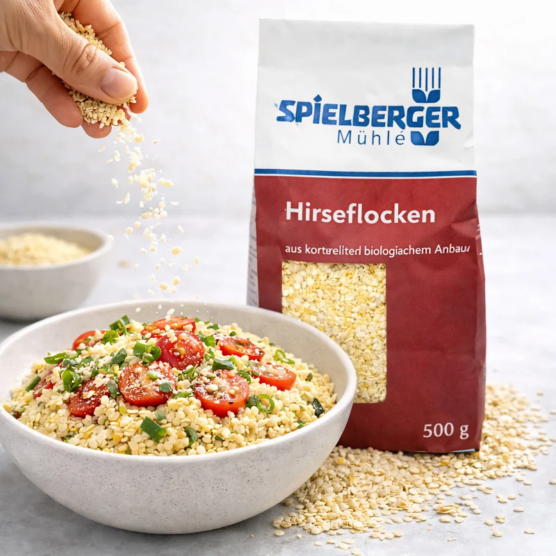 Spielberger Bio Hirseflocken kbA - 500g