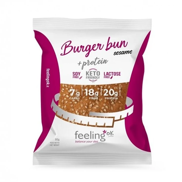 Burger Bun +Protein 80g