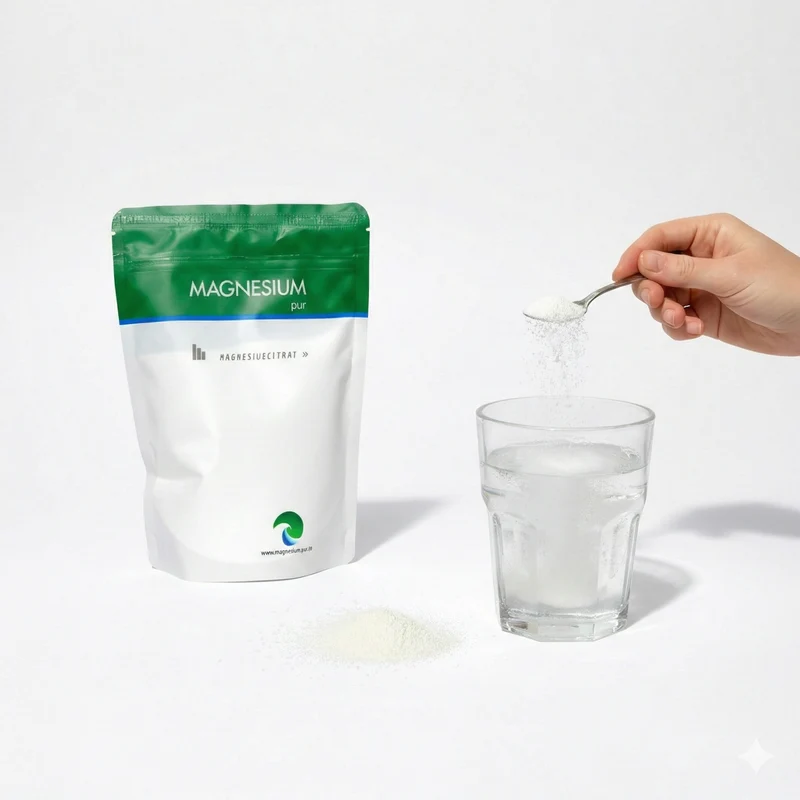 Magnesium Pur Pulver Citrat Magnesiumcitrat - 500g