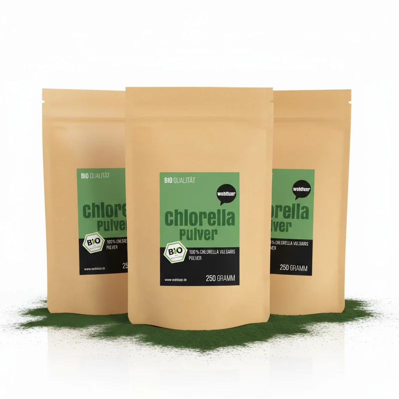 Wohltuer Bio Chlorella Algen Pulver - 250g
