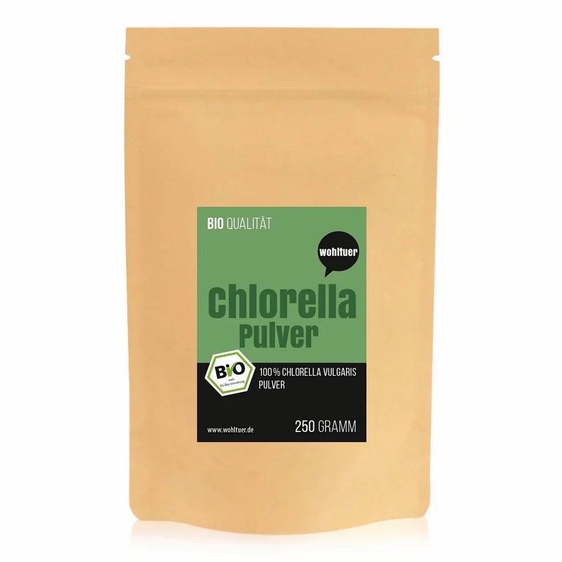 Wohltuer Bio Chlorella Algen Pulver - 250g