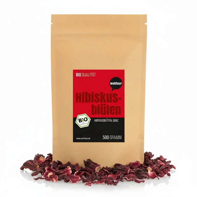 Wohltuer Bio Hibiskusblüten - 500g