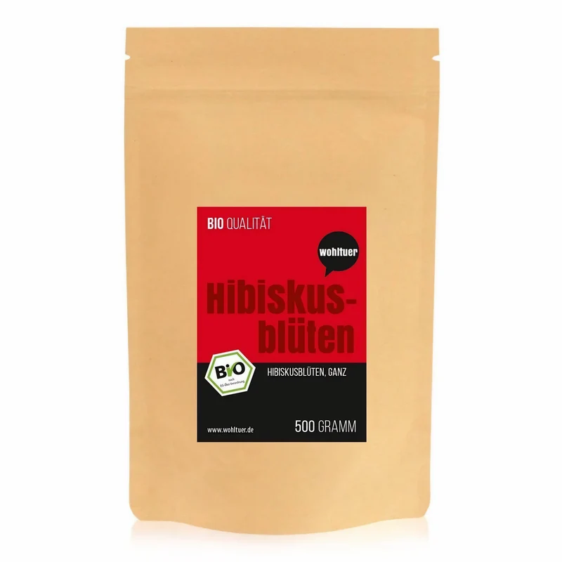 Wohltuer Bio Hibiskusblüten - 500g