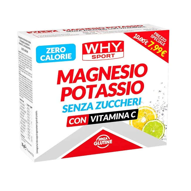 Magnesio Potassio Senza Zuccheri 10 x 3,5g