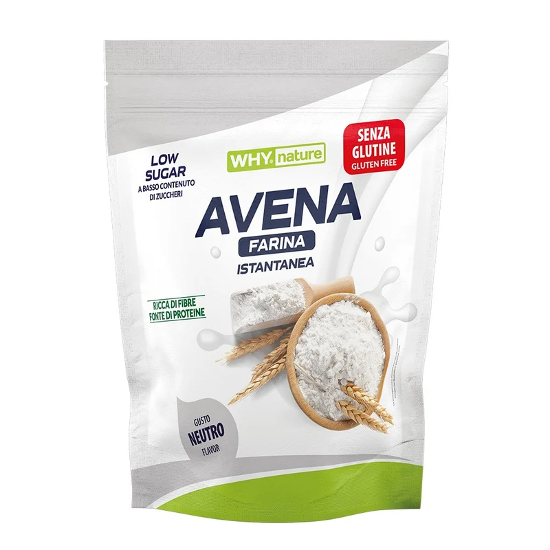 Avena Farina Istantanea Senza Glutine 1000g