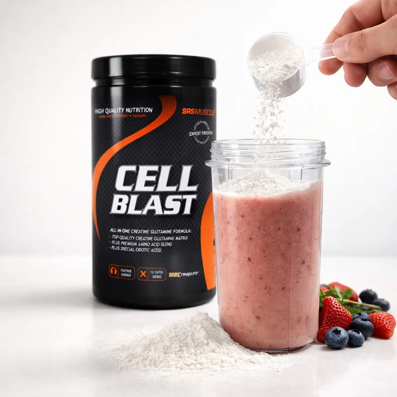 SRS Muscle Cell Blast All-In-One Creatine Glutamine - 800g