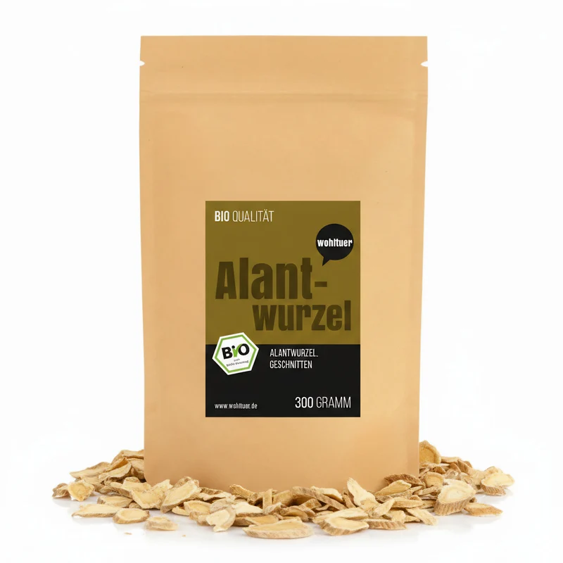 Wohltuer Bio Alantwurzel getrocknet geschnitten - 300g