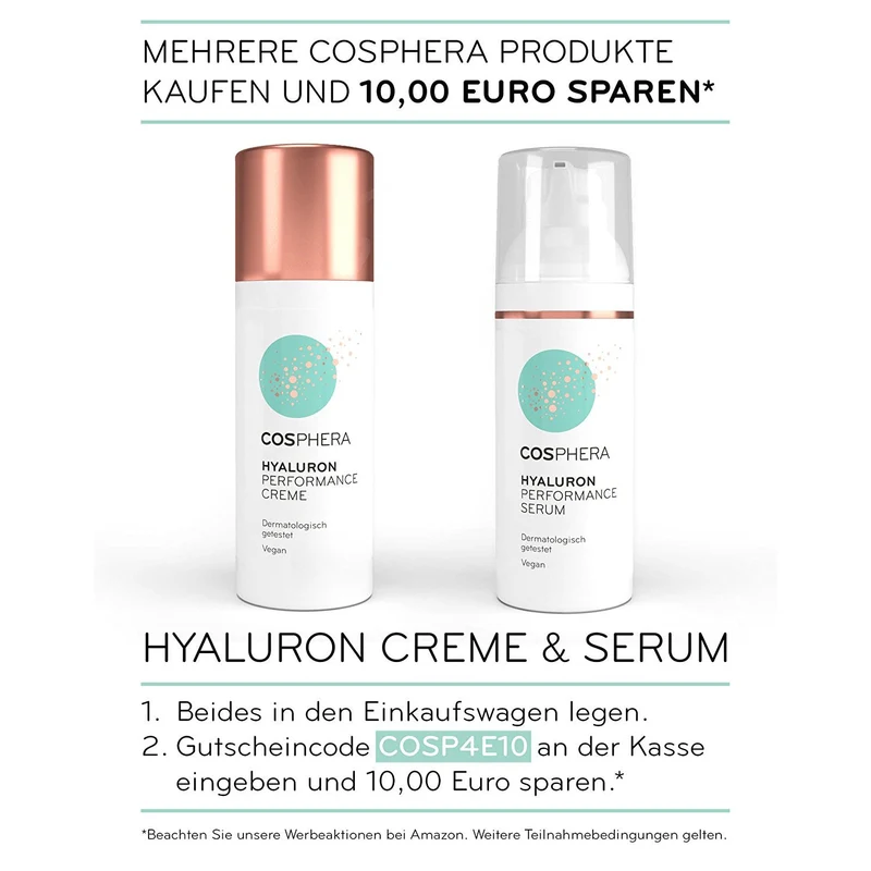 Cosphera Hyaluron Performance Serum hochdosiert - 50ml