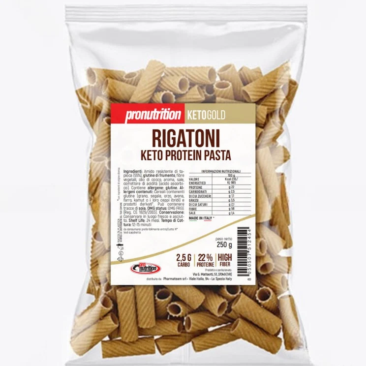 Rigatoni Pasta Keto Proteica 250g
