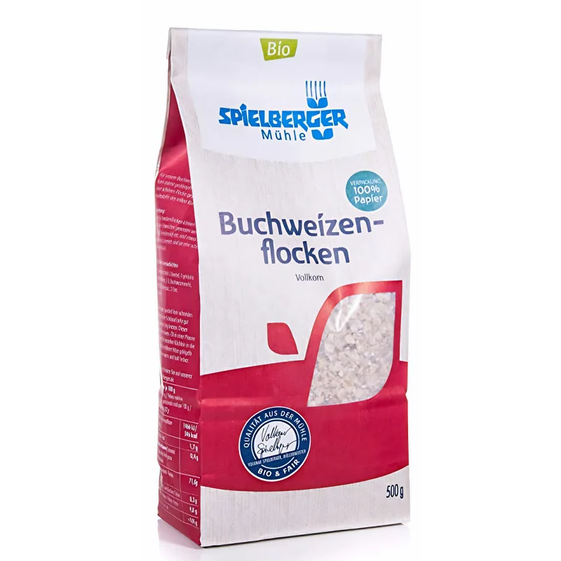 Spielberger Bio Buchweizenflocken, kbA 500g