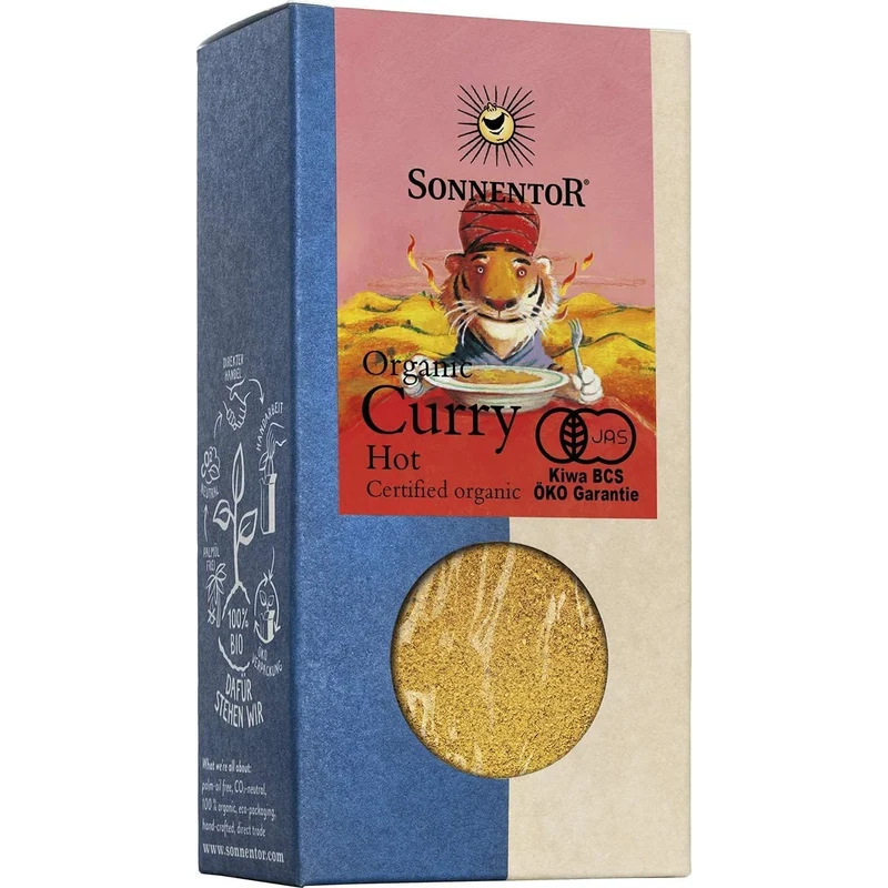 Sonnentor Organic Curry, scharf 50g