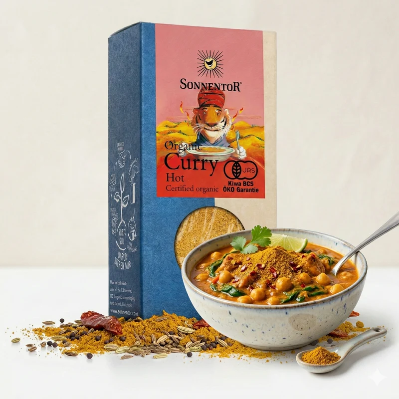 Sonnentor Organic Curry, scharf 50g