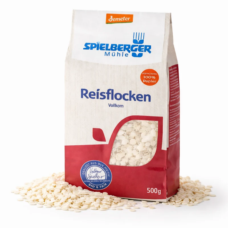 Spielberger Bio Reisflocken, demeter 500 g